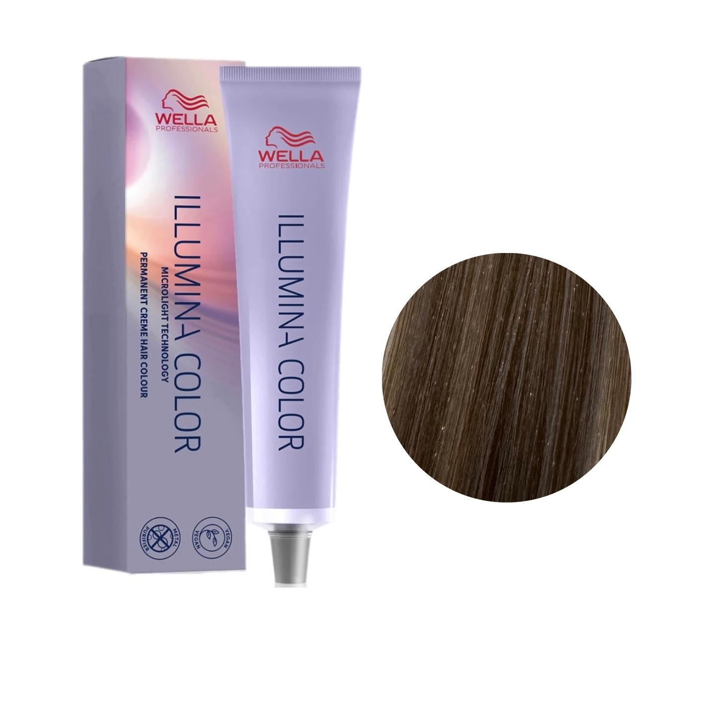 Colore Capelli N. 8/13 Biondo Chiaro Cenere Dorato Illumina Color Wella Professionals 60ml