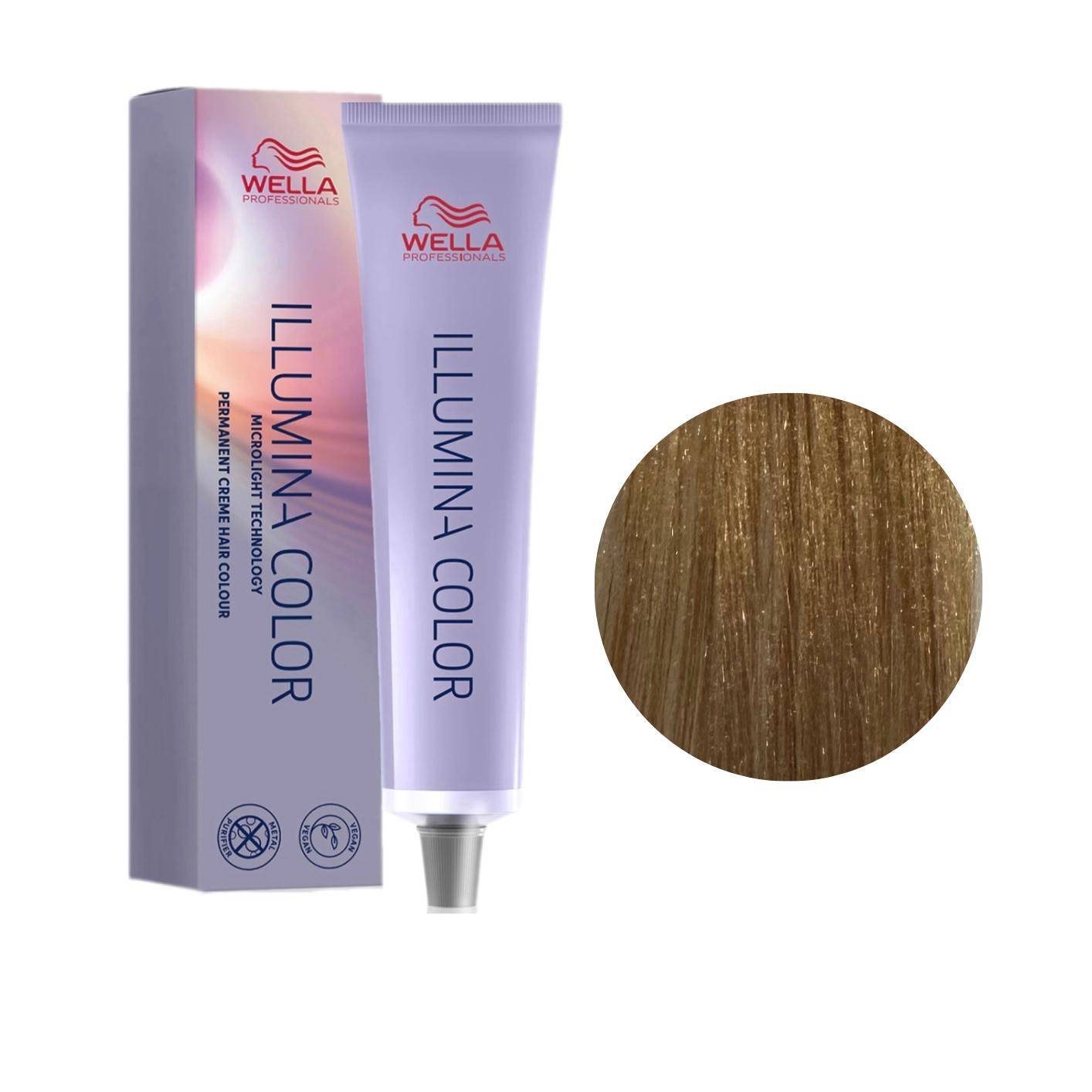 Colore Capelli N. 8/38 Biondo Chiaro Oro Perla Illumina Color Wella Professionals 60ml