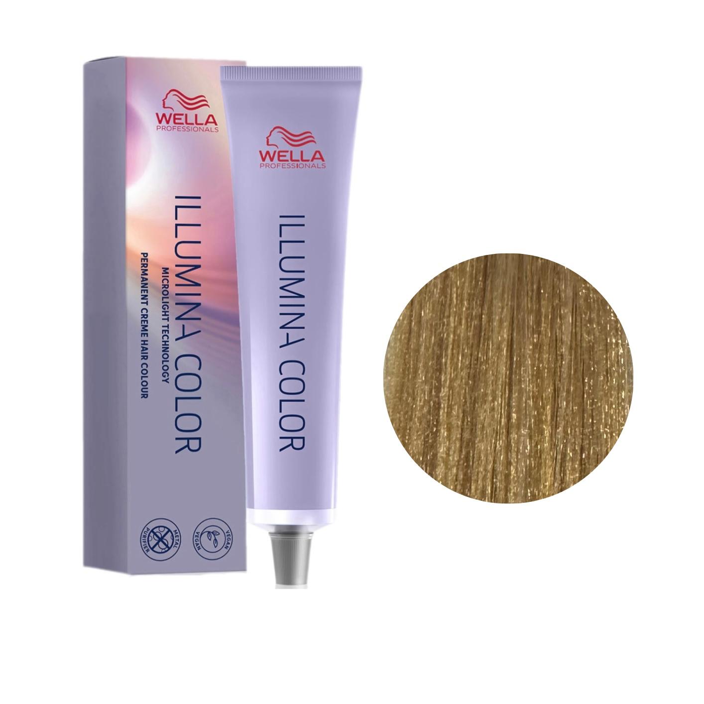Colore Capelli N. 9/7 Biondo Chiarissimo Sabbia Illumina Color Wella Professionals 60ml