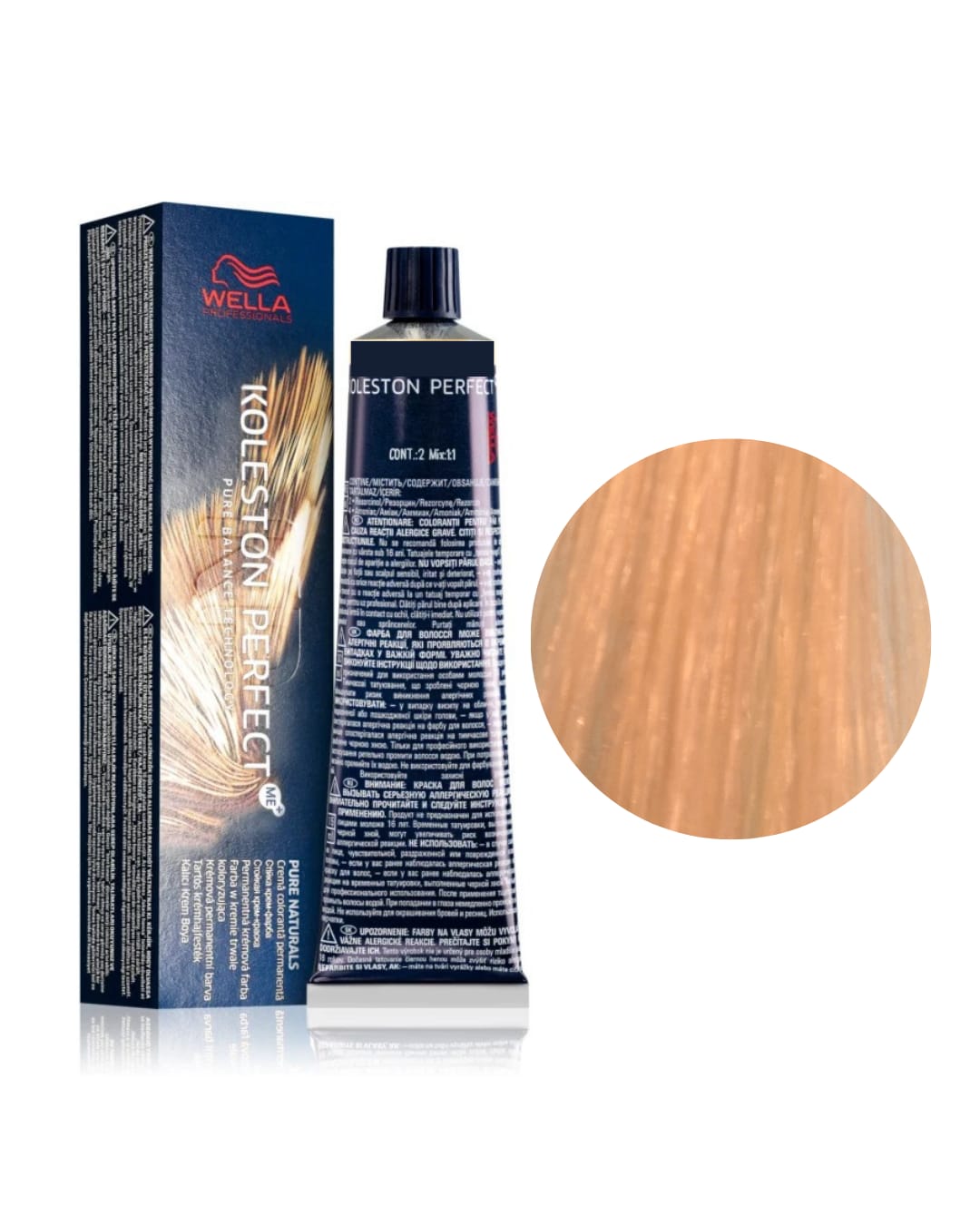Colore Capelli Con Ammoniaca Koleston N.10/00 Biondo Platino Naturale Wella Professional 60ml