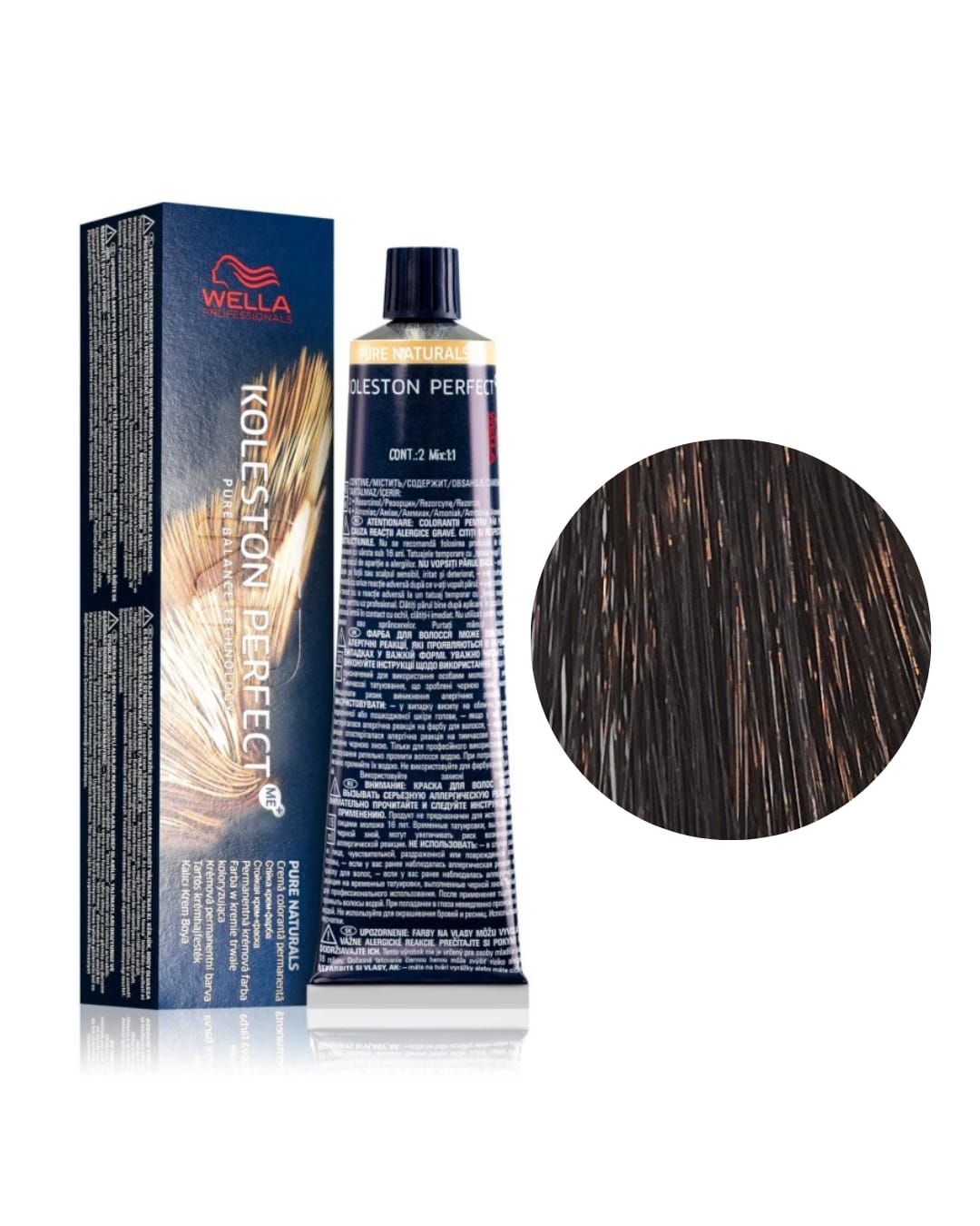 Colore Capelli Con Ammoniaca Koleston N.3/0 Castano Scuro Wella Professional 60ml