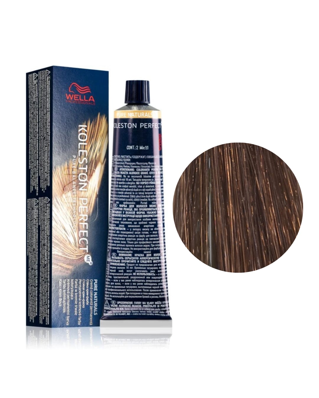 Colore Capelli Con Ammoniaca Koleston N.5/0 Castano Chiaro Wella Professional 60ml
