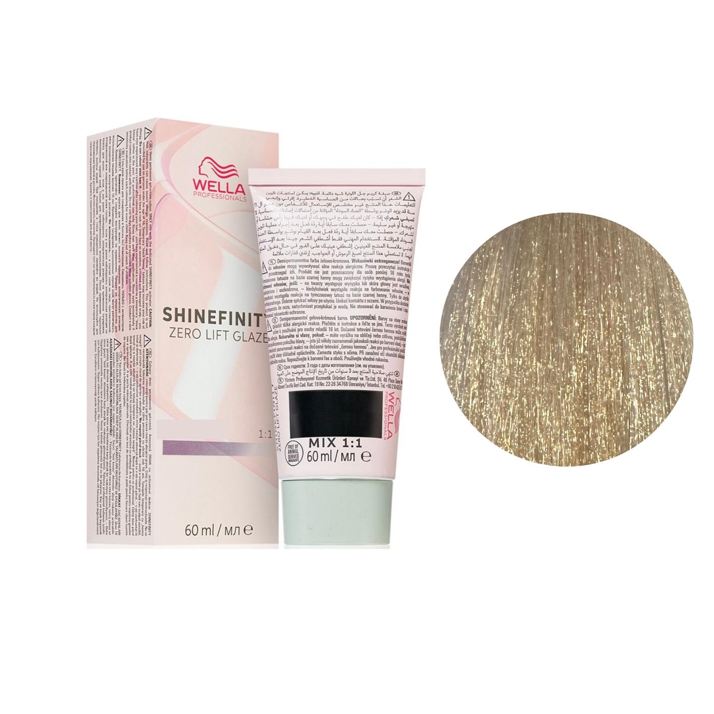 Riflessante Capelli Shinefinity N. 010/0 Biondo Platino Naturale Wella Professionals