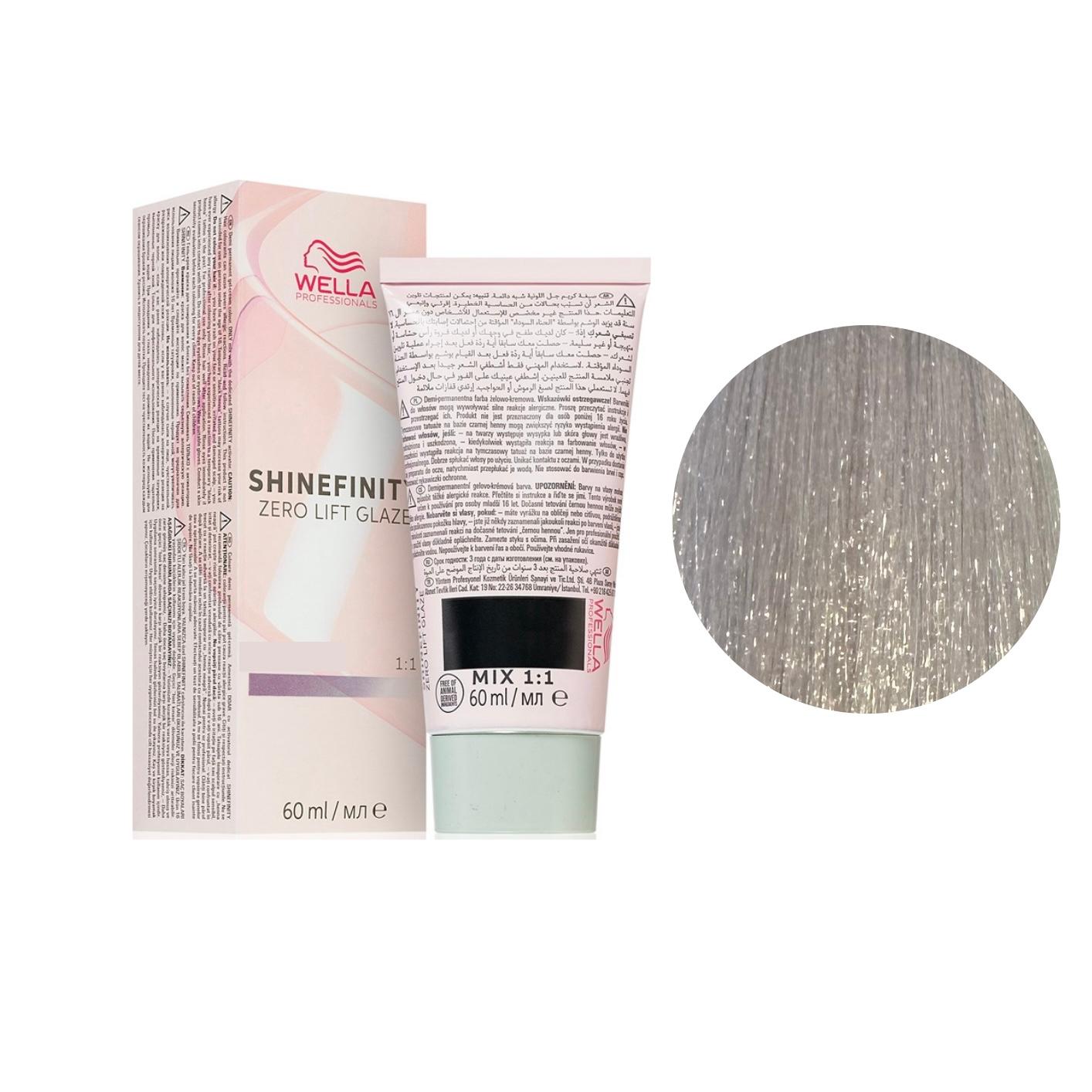 Riflessante Capelli Shinefinity N. 010/6 Biondo Platino Violetto Wella Professionals
