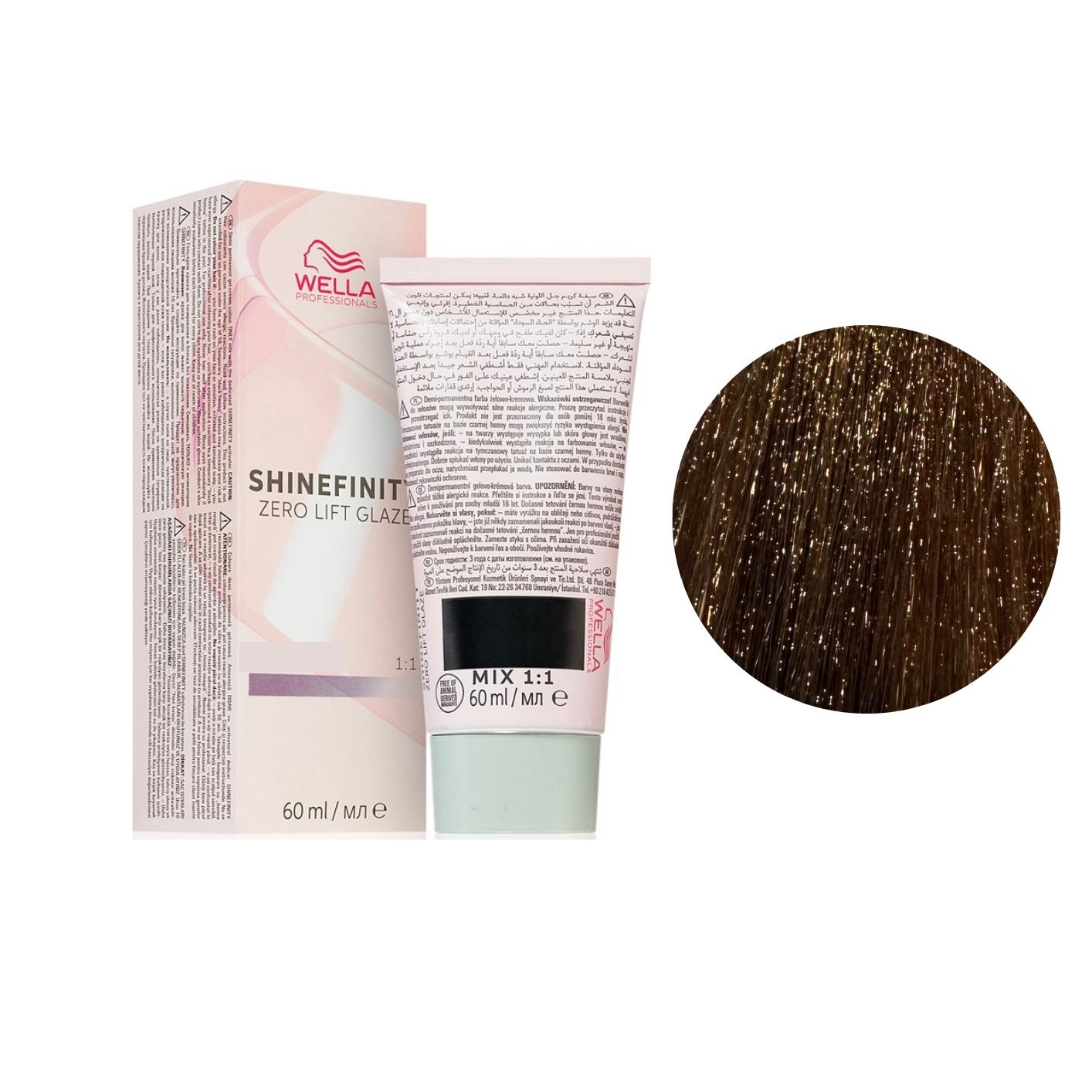 Riflessante Capelli Shinefinity N. 05/3 Castano Chiaro Dorato Wella Professionals