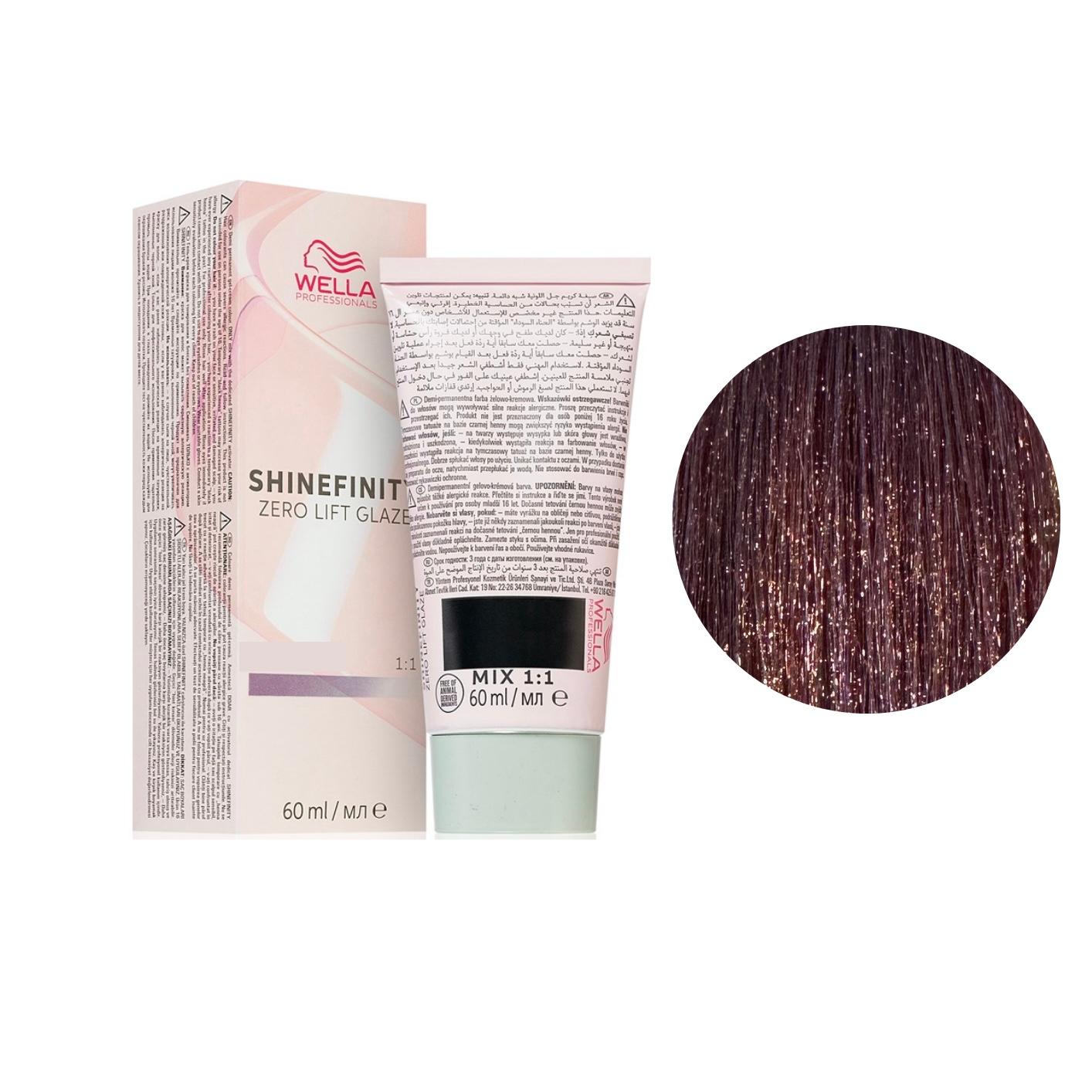 Riflessante Capelli Shinefinity N. 06/6 Biondo Scuro Violetto Wella Professionals