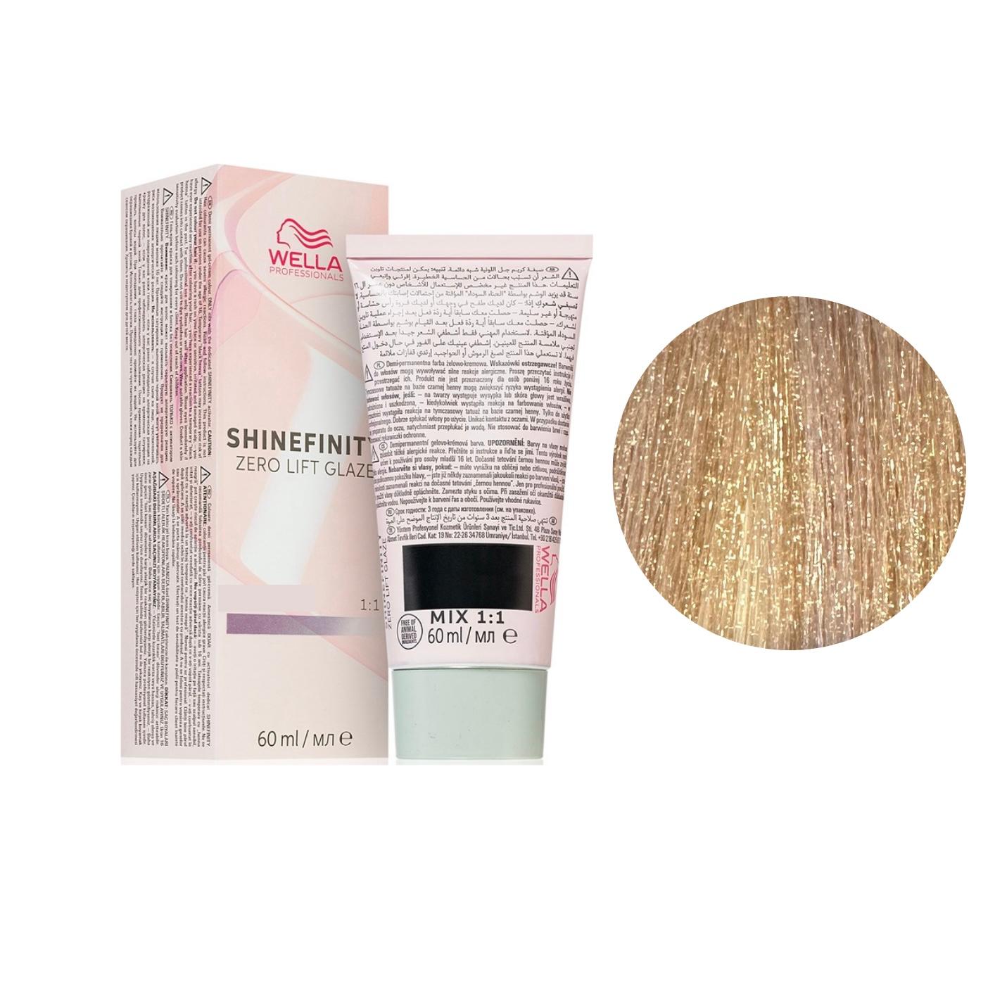 Riflessante Capelli Shinefinity N. 07/13 Biondo Medio Cenere Dorato Wella Professionals
