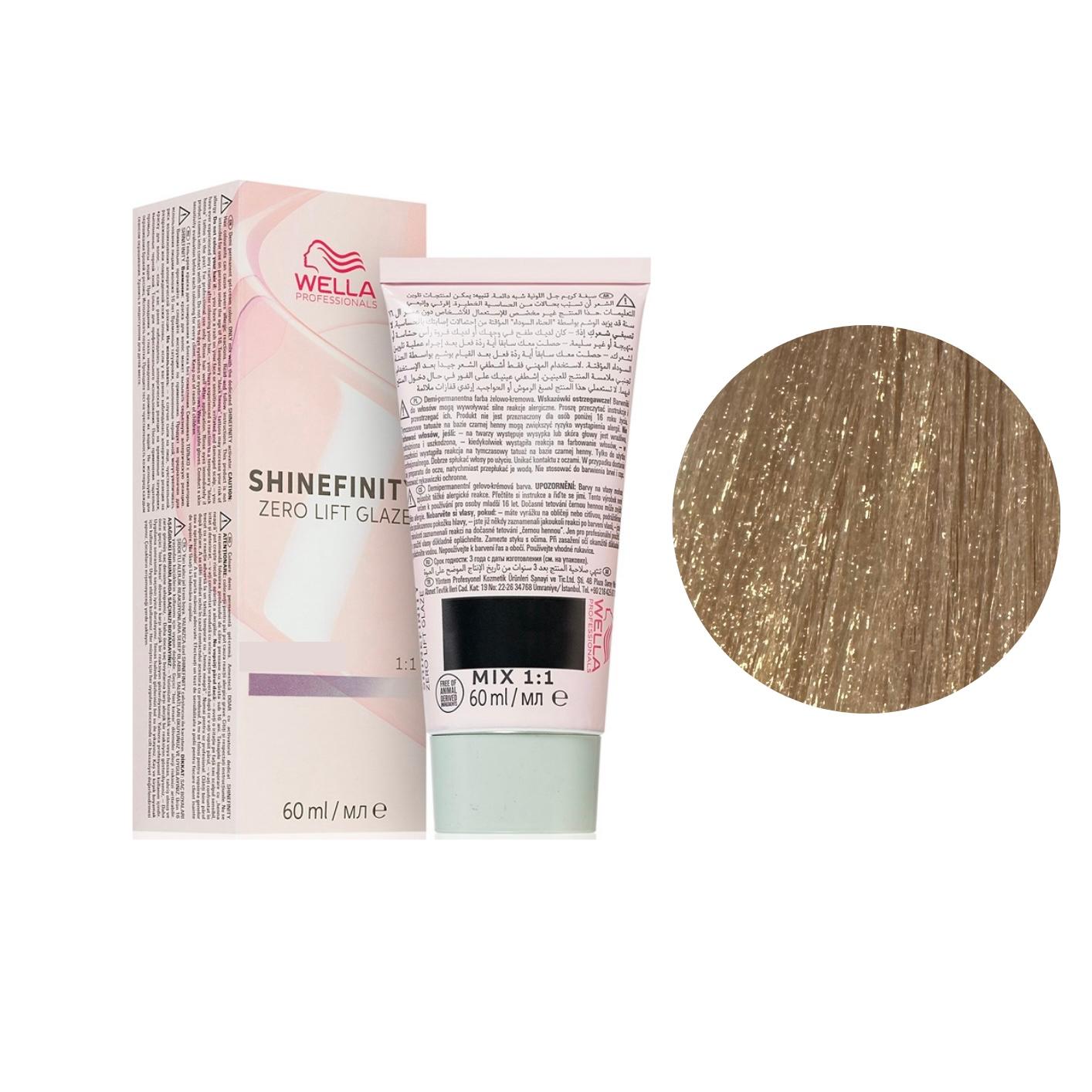Riflessante Capelli Shinefinity N. 08/0 Biondo Chiaro Naturale Wella Professionals