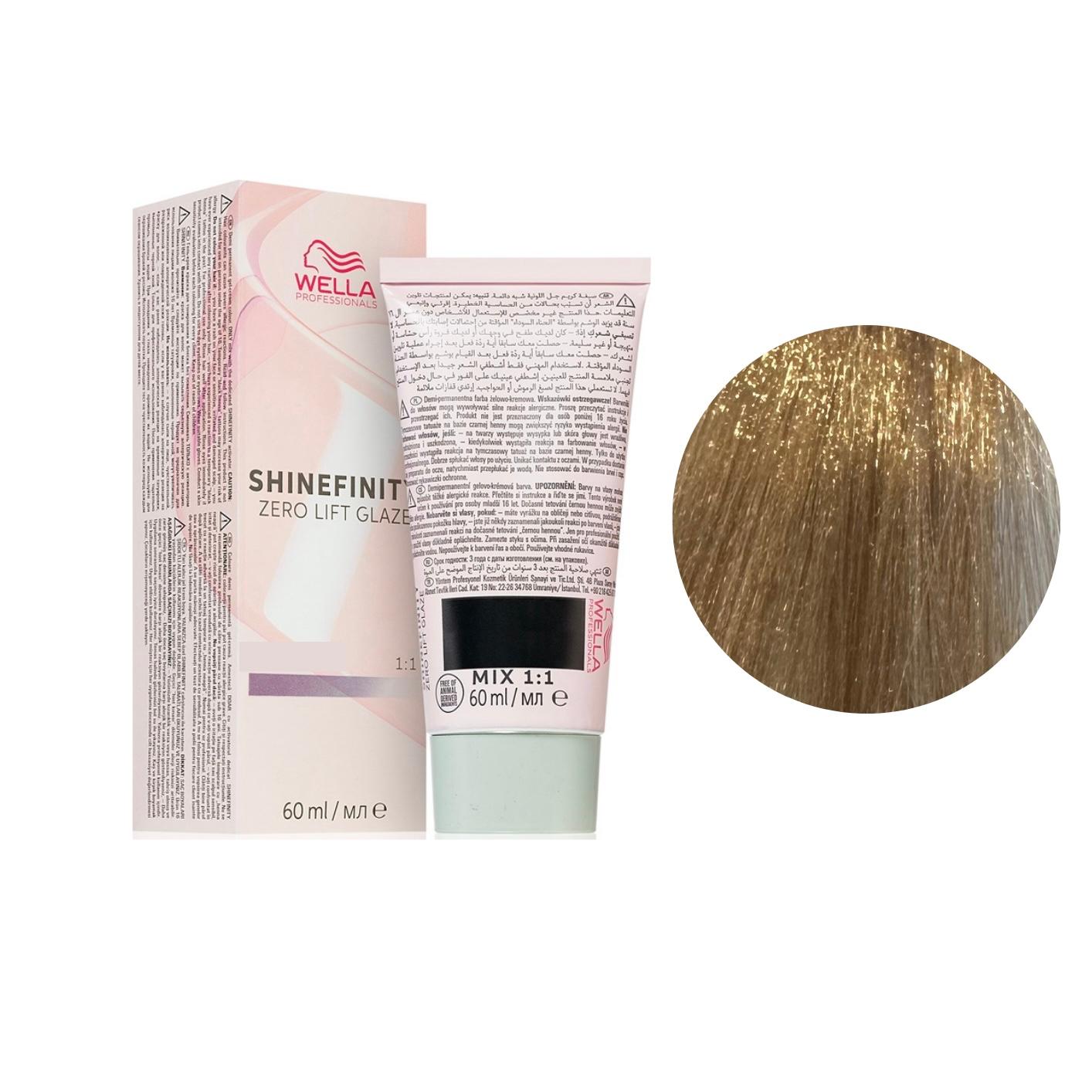 Riflessante Capelli Shinefinity N. 09/07 Biondo Chiarissimo Naturale Sabbia Wella Professionals