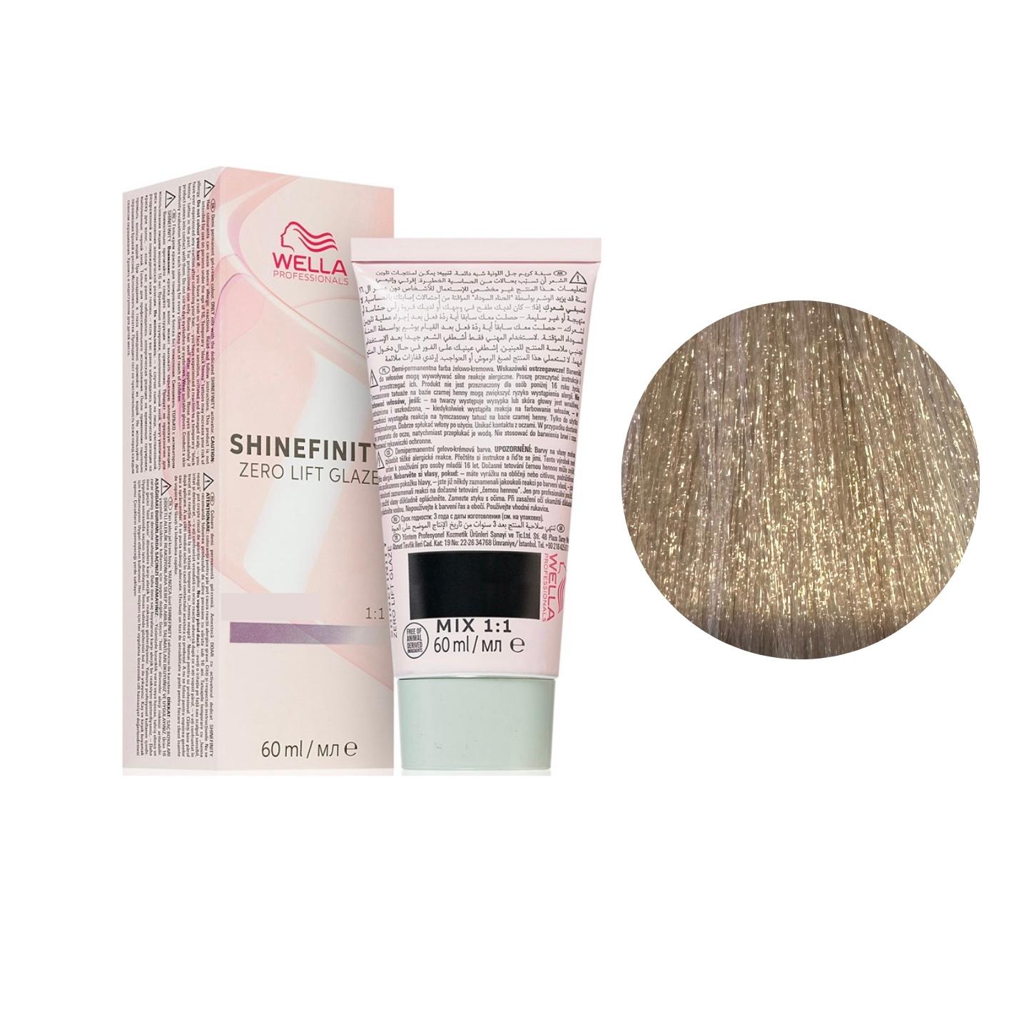 Riflessante Capelli Shinefinity N. 09/13 Biondo Chiarissimo Cenere Dorato Wella Professionals