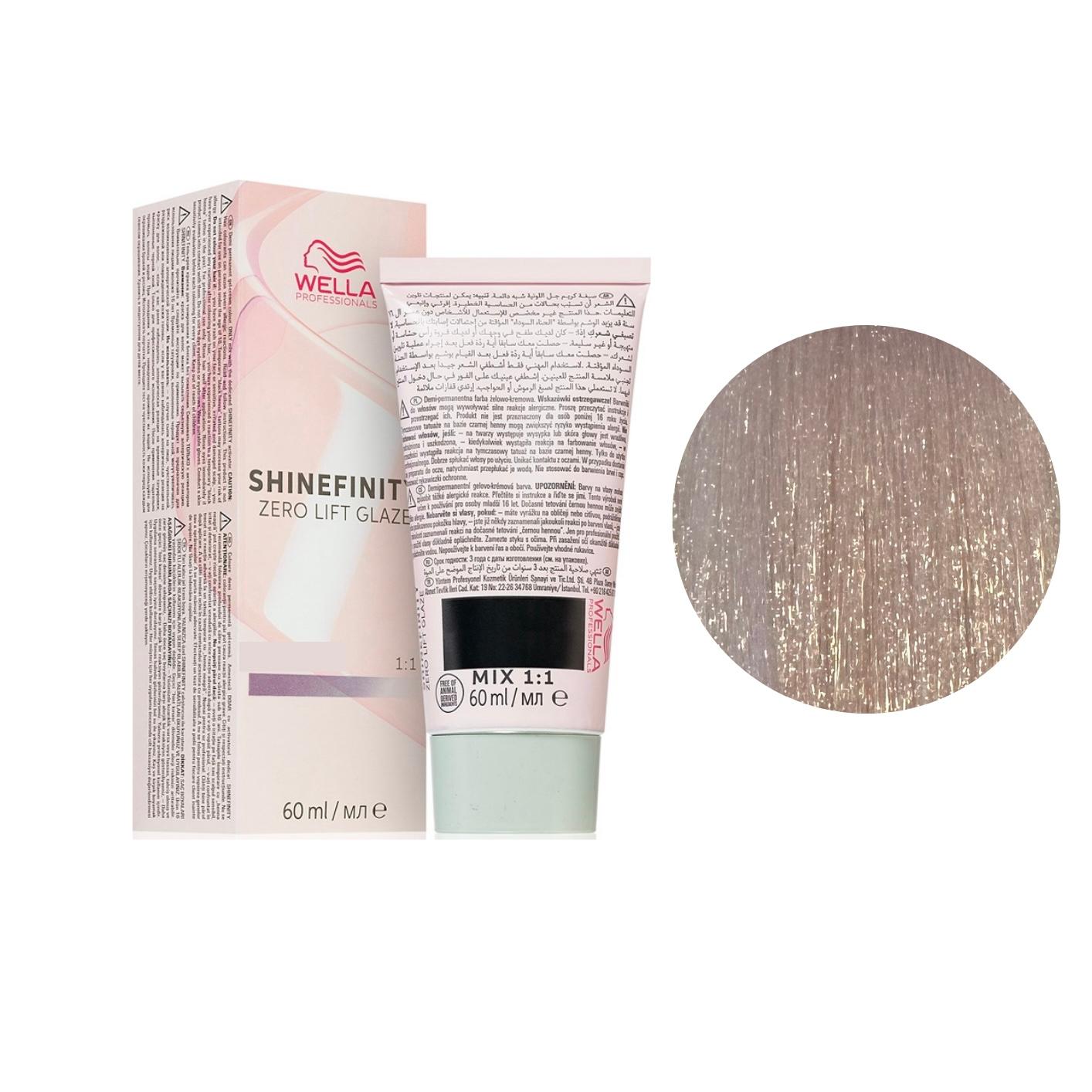 Riflessante Capelli Shinefinity N. 09/65 Biondo Chiarissimo Violetto Mogano Wella Professionals